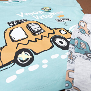 Fun World 3D Erkek Tshirt-Şort Erkek Bebek