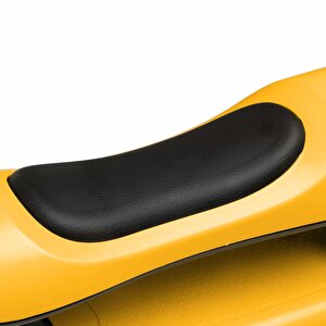 Funride Oturmalı Işıklı Scooter Turuncu