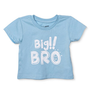 HelloBaby Tshirt, Mavi, 3 - 6 Ay