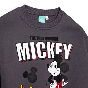 Erkek Bebek DISNEY Eşofman Takımı Şardonlu Üç İplik Bisiklet Yaka Uzun Kol Lastikli Paça