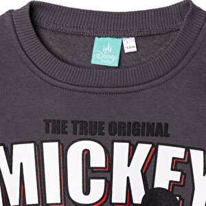 Erkek Bebek DISNEY Eşofman Takımı Şardonlu Üç İplik Bisiklet Yaka Uzun Kol Lastikli Paça