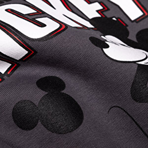 Erkek Bebek DISNEY Eşofman Takımı Şardonlu Üç İplik Bisiklet Yaka Uzun Kol Lastikli Paça