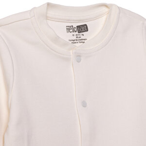 HelloBaby Basic Hırka, Ekru, 3 - 4 Yaş