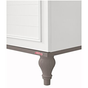 Line Gri 3 Kapılı Dolap