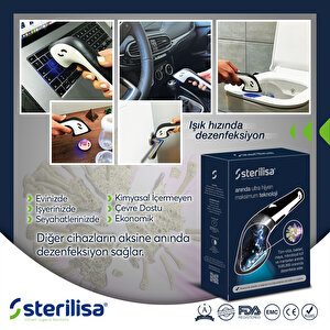 Mini - Darbeli UV Sterilizasyon ve Dezenfeksiyon Cihazı (Taşınabilir Boyut) Mini - Darbeli UV Sterilizasyon ve Dezenfeksiyon Cihazı (Taşınabilir Boyut)