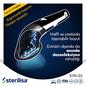 Mini - Darbeli UV Sterilizasyon ve Dezenfeksiyon Cihazı (Taşınabilir Boyut) Mini - Darbeli UV Sterilizasyon ve Dezenfeksiyon Cihazı (Taşınabilir Boyut)