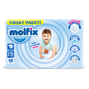 Molfix Fırsat Paketi 5 Beden 48, 5 Beden