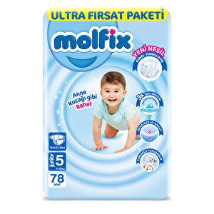 Molfix Ultra Fırsat 5 Beden,78 Adet