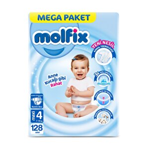Molfıx Mega Paket 4 Beden 128 Adet