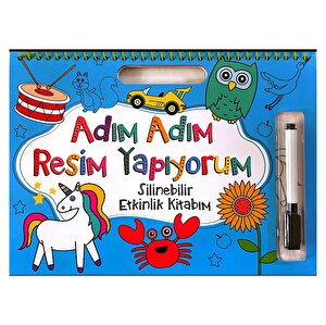 Net Adım Adım Resim Yapıyorum Kırmızı