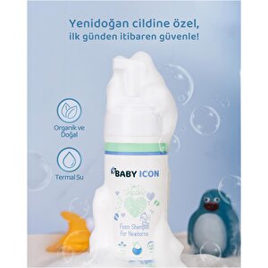 Baby İcon Yeni Doğan Konak Önleyici Köpük Şampuan (150 ML)