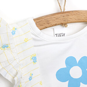 Baby in Bloom Salopet-Tshirt Kız Bebek