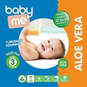 baby me Aloe Vera Midi 3 Numara 100 Ad