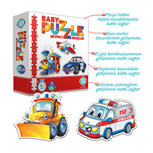 Baby Puzzle Sevimli Araçlar