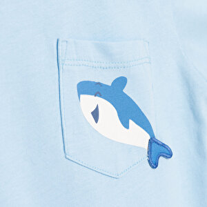 Baby Shark Erkek Tshirt Erkek Bebek