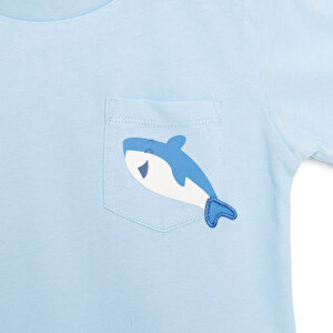 Baby Shark Erkek Tshirt Erkek Bebek