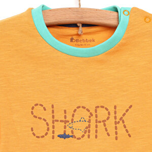 Baby Shark Tshirt-Şort Takım Erkek Bebek