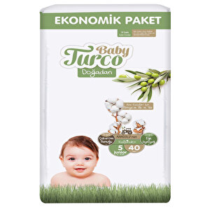 Baby Turco Doğadan Ekonomik 5 Beden,40
