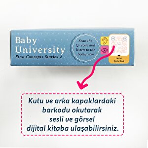 Baby Universitiy First Concepts Stories 2 (4 Book)