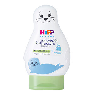 HiPP Babysanft 2’si 1 arada Şampuan ve D
