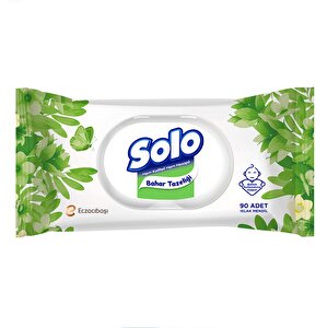 Solo Bahar Tazeliği Islak Mendil 90'lı
