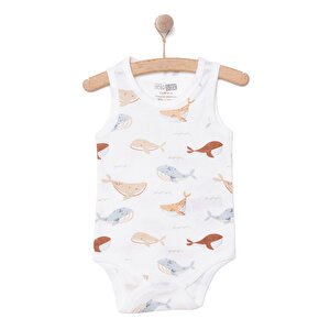 HelloBaby Atlet Body, Ekru, 3 Ay