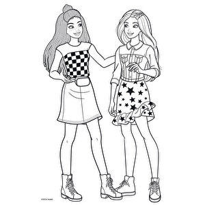 BARBIE 100+ ÇIKARTMA HEDİYELİ BOYAMA KİT BARBIE 100+ ÇIKARTMA HEDİYELİ BOYAMA KİT