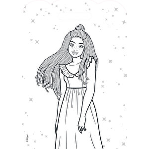 BARBIE ŞEKER BOYAMA ÇANTAM