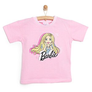 Mattel Barbie Tshirt, Pembe, 1 Yaş