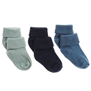 İgloo Çorap Basic 3lü Kı, Yeşil, 6-12 AY