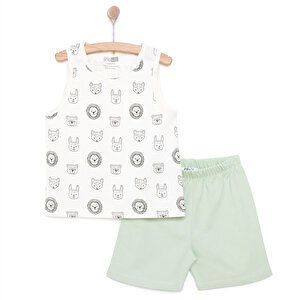 HelloBaby Basic Atlet-Şort, Ekru, 2 Yaş