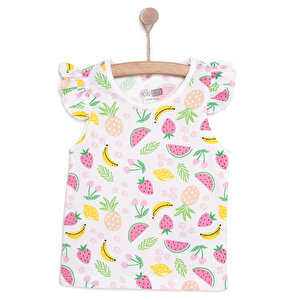 HelloBaby Basic Atlet Tsh, Desenli, 9 Ay