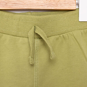 Erkek Bebek Eşofman Alt Şardonlu Kumaş Ribana Paça