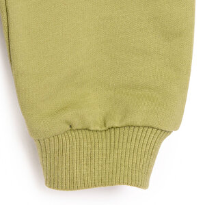 Erkek Bebek Eşofman Alt Şardonlu Kumaş Ribana Paça