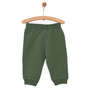 Erkek Bebek Eşofman Alt İki İplik Kumaş İpli Ribanalı Paça Erkek Bebek Eşofman Alt İki İplik Kumaş İpli Ribanalı Paça