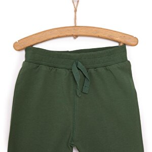 Erkek Bebek Eşofman Alt İki İplik Kumaş İpli Ribanalı Paça Erkek Bebek Eşofman Alt İki İplik Kumaş İpli Ribanalı Paça