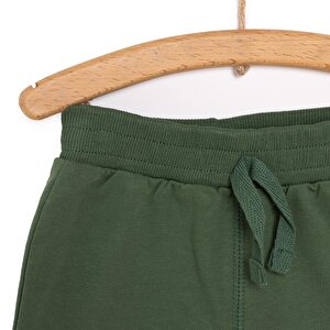 Erkek Bebek Eşofman Alt İki İplik Kumaş İpli Ribanalı Paça Erkek Bebek Eşofman Alt İki İplik Kumaş İpli Ribanalı Paça