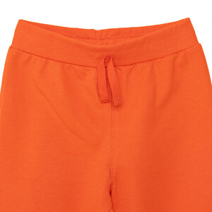 Erkek Bebek Eşofman Alt İki İplik Kumaş İpli Ribanalı Paça