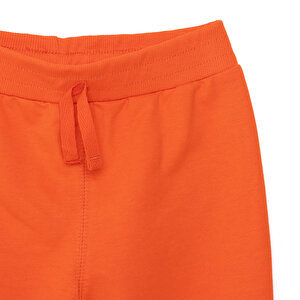 Erkek Bebek Eşofman Alt İki İplik Kumaş İpli Ribanalı Paça