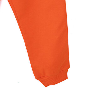 Erkek Bebek Eşofman Alt İki İplik Kumaş İpli Ribanalı Paça