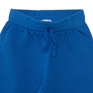 Erkek Bebek Eşofman Alt İki İplik Kumaş İpli Ribanalı Paça