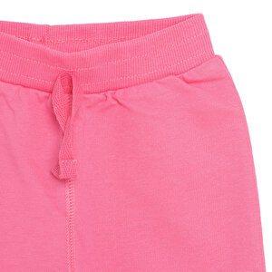 Kız Bebek Eşofman Alt Şardonlu Reçme Paça