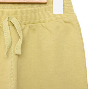 Unisex Bebek Eşofman Alt Basic İki İplik Kumaş Ribanalı Paça