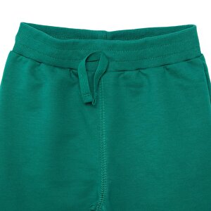 Unisex Bebek Eşofman Alt Basic İki İplik Kumaş Ribanalı Paça