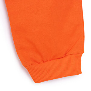 Unisex Bebek Eşofman Alt Basic İki İplik Kumaş Ribanalı Paça