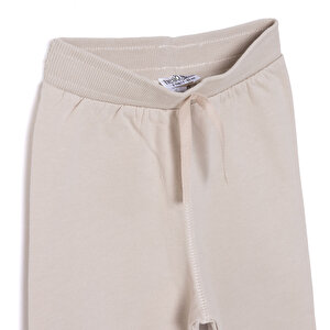 Unisex Bebek Eşofman Alt Şardonlu Ribana Paça Unisex Bebek Eşofman Alt Şardonlu Ribana Paça