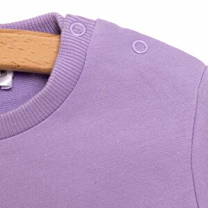 Basic Az Şardonlu Sevimli Tavşan Desenli Sweatshirt Kız Bebek Basic Az Şardonlu Sevimli Tavşan Desenli Sweatshirt Kız Bebek