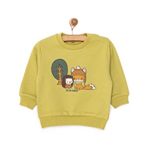 HelloBaby Basic Az Şardonlu, Yeşil, 6 Ay