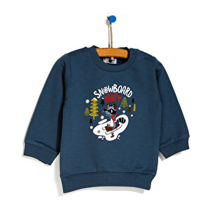 Basic Baskılı Sweatshirt