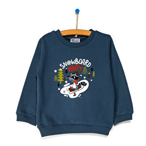 Basic Baskılı Sweatshirt